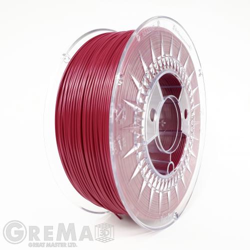 PET - G Devil Design PET-G filament 1.75 mm, 1 kg (2.0 lbs) - raspberry red